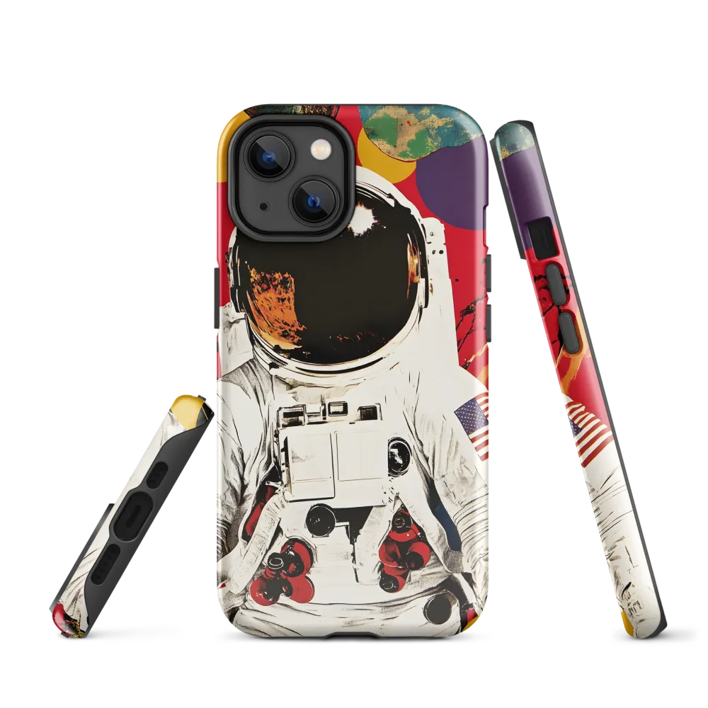 Cosmic Exploration: The Astronaut's Journey | Phone Case |  14 | Tough Case | Glossy