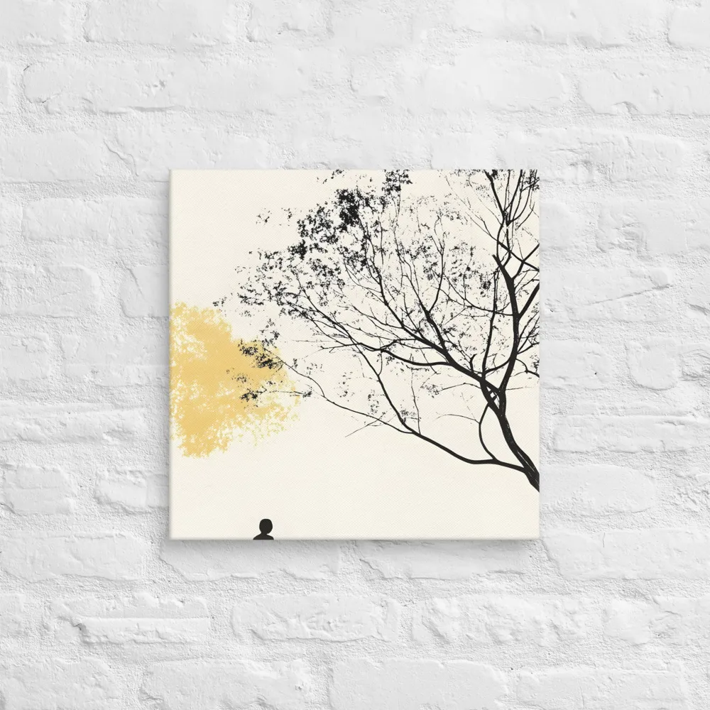 Whispers of Solitude | Canvas | 18″×18″