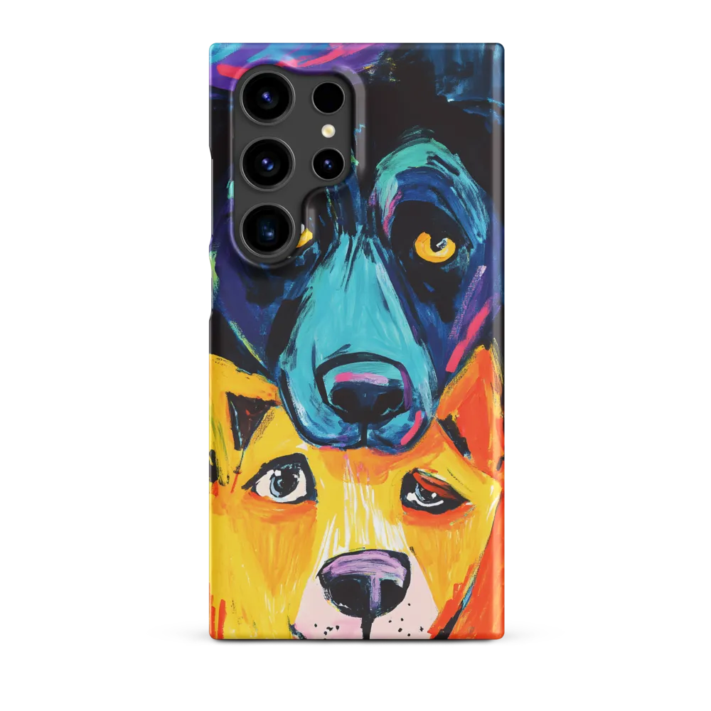 Vibrant Companions: An Expression of Canine Spirit