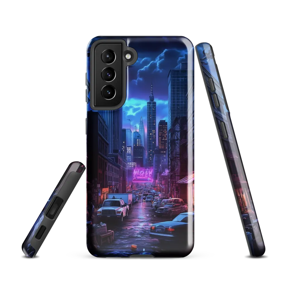 Urban Mystique: A Cyberpunk Night