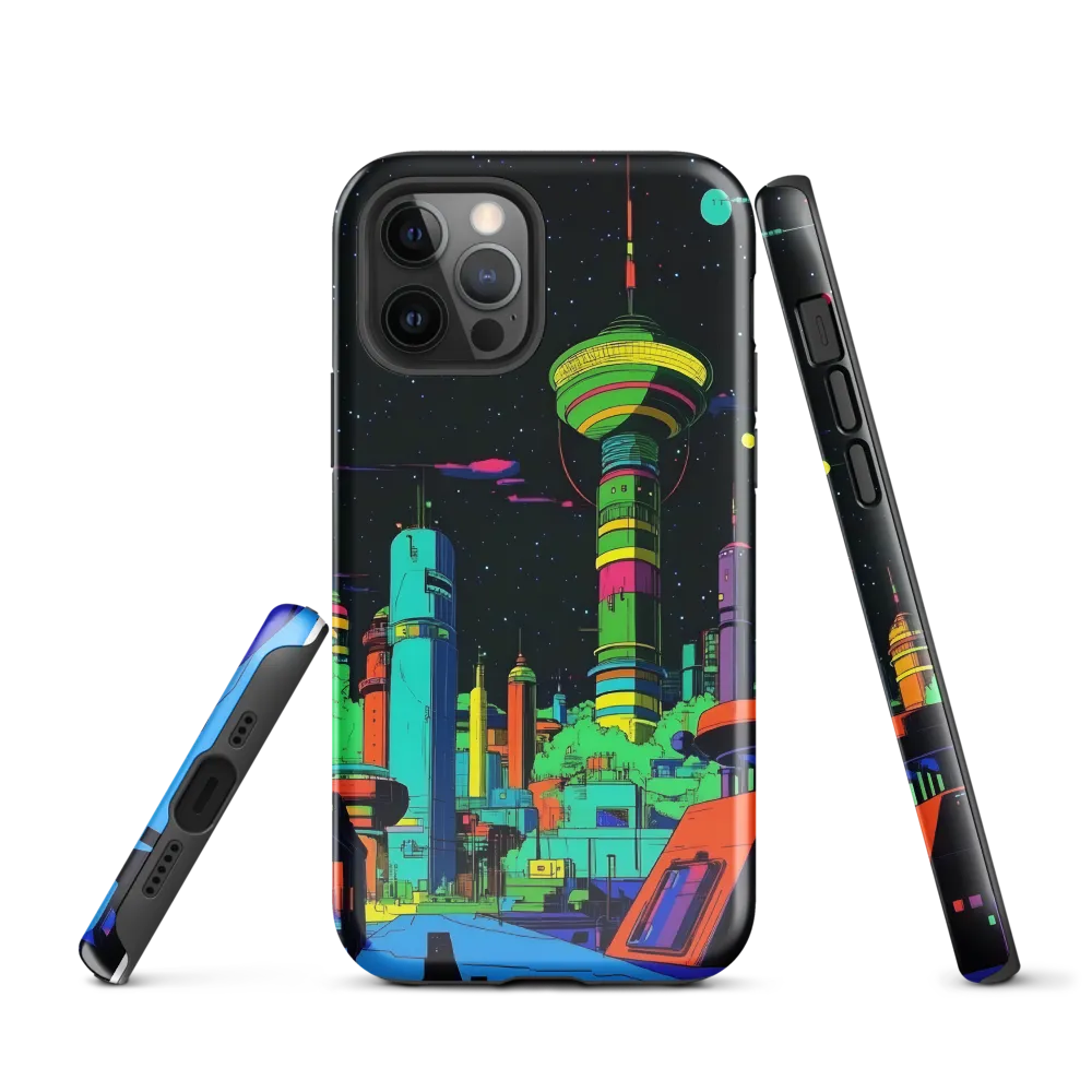 Neon Dreams: A Futuristic Cityscape