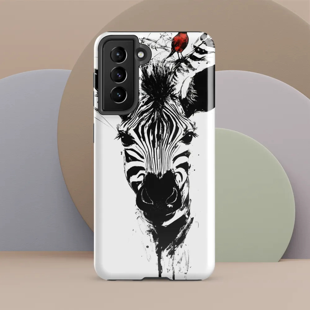 Majestic Stripes and Feathered Companions