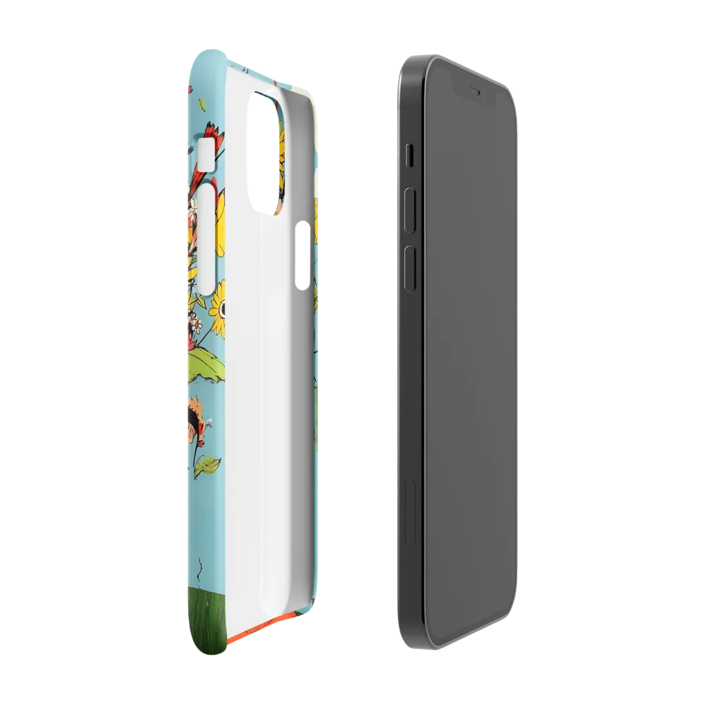 Whimsical Bloom | Phone Case |  12 Pro | Snap Case | Glossy