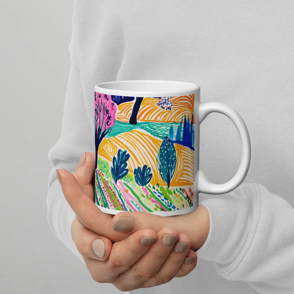 Vibrant Countryside Dreams | Mugs | Multiple Sizes & Colors