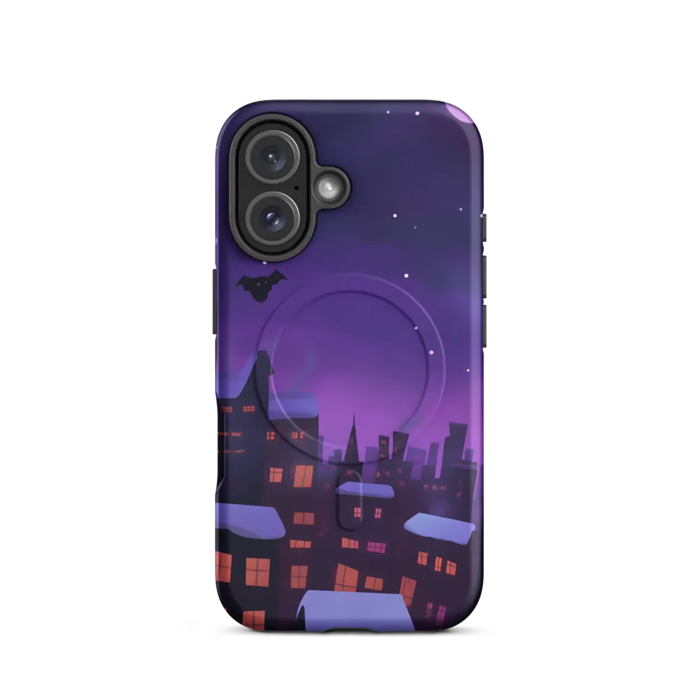Mystical Night in the City | Phone Case |  16 | MagSafe® Tough Case | Matte