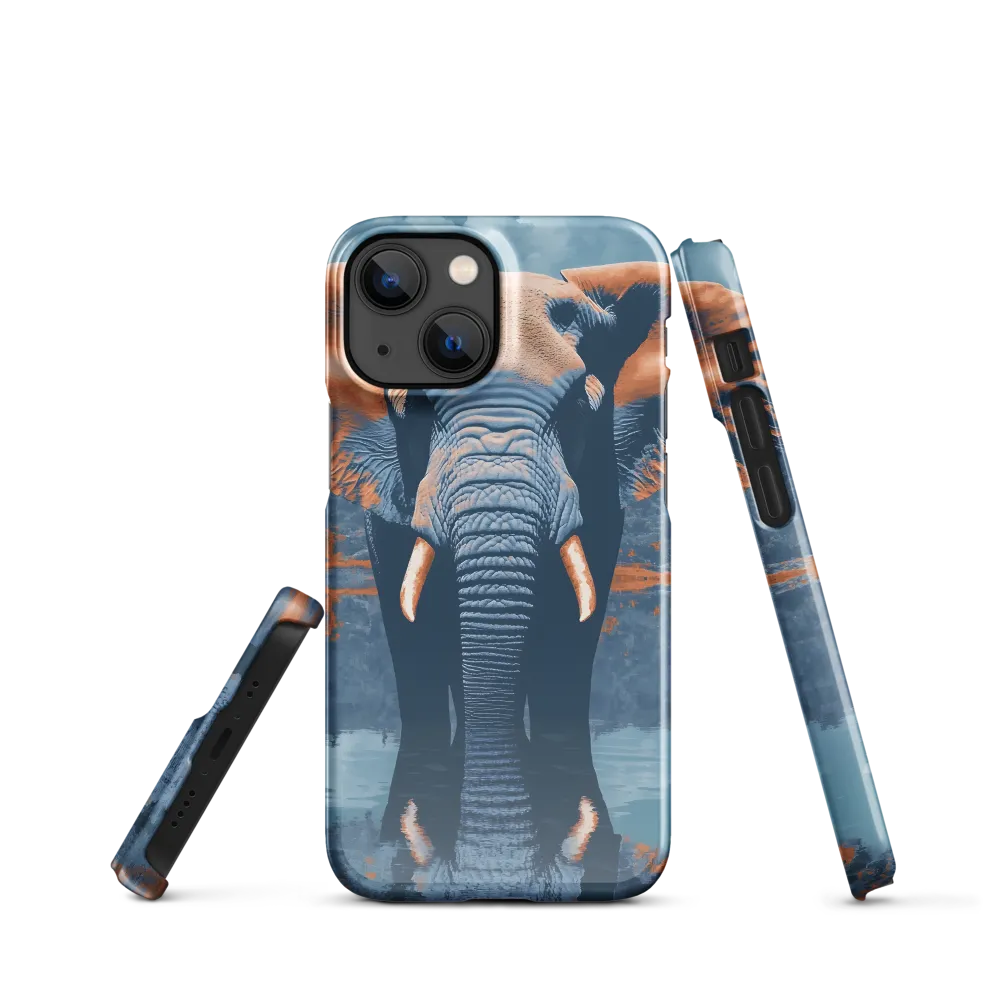 Majestic Reflection: The Elephant's Serenade