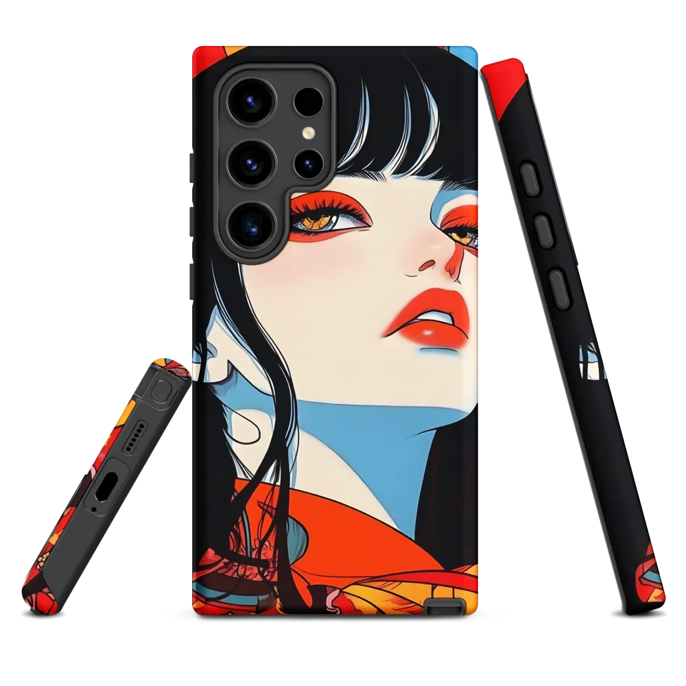 Vibrant Elegance | Phone Case |  S24 Ultra | Tough Case | Matte