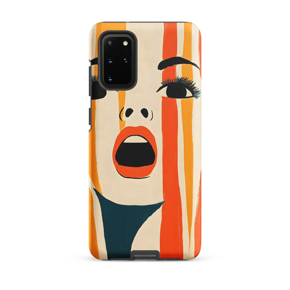 Vivid Expression | Phone Case |  S20 Plus | Tough Case | Matte