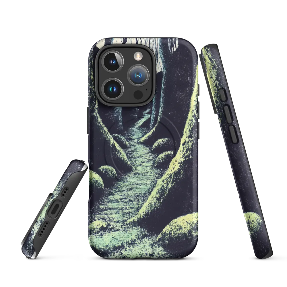 Whispers of the Tranquil Pathway | Phone Case |  16 Pro | MagSafe® Tough Case | Matte