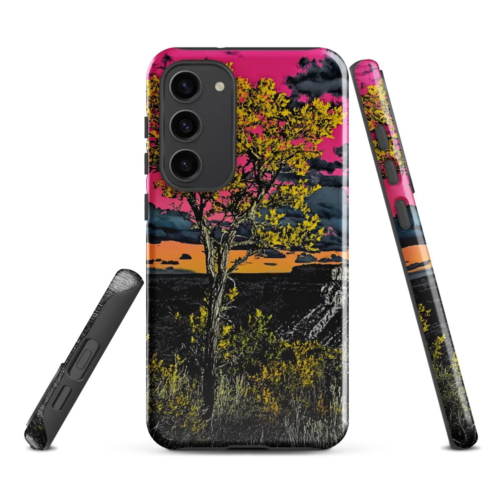 Ethereal Tree in a Surreal Landscape | Phone Case |  S23 Plus | Tough Case | Glossy