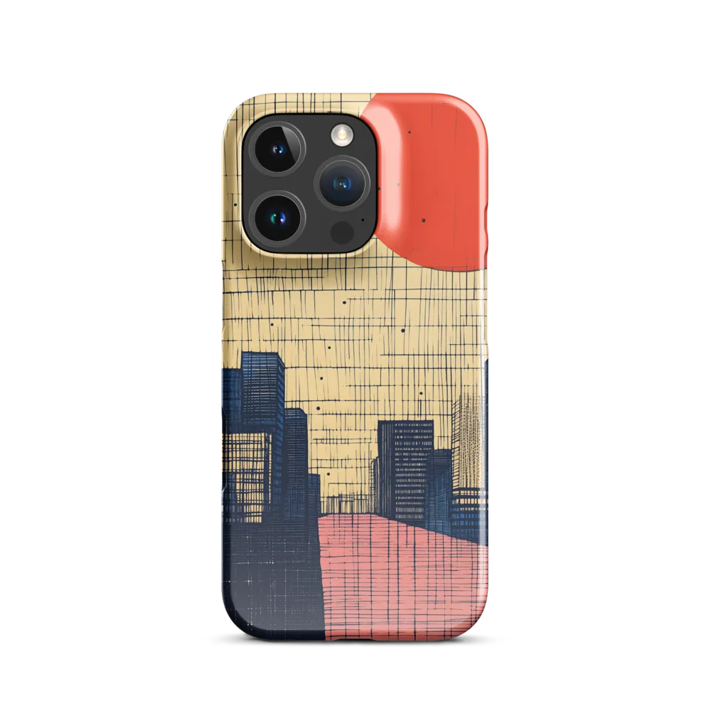 Urban Echoes: A Minimalist Cityscape
