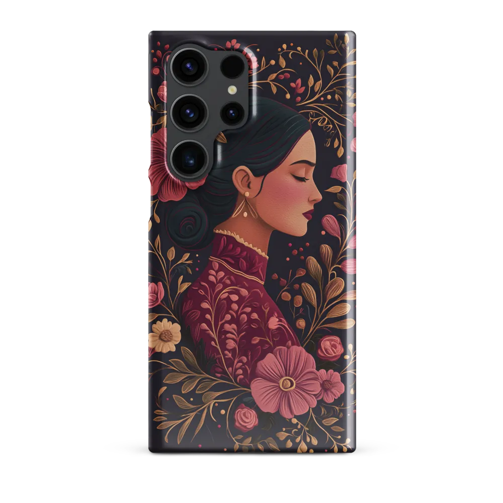 Portrait of Serenity | Phone Case |  S23 Ultra | Snap Case | Glossy