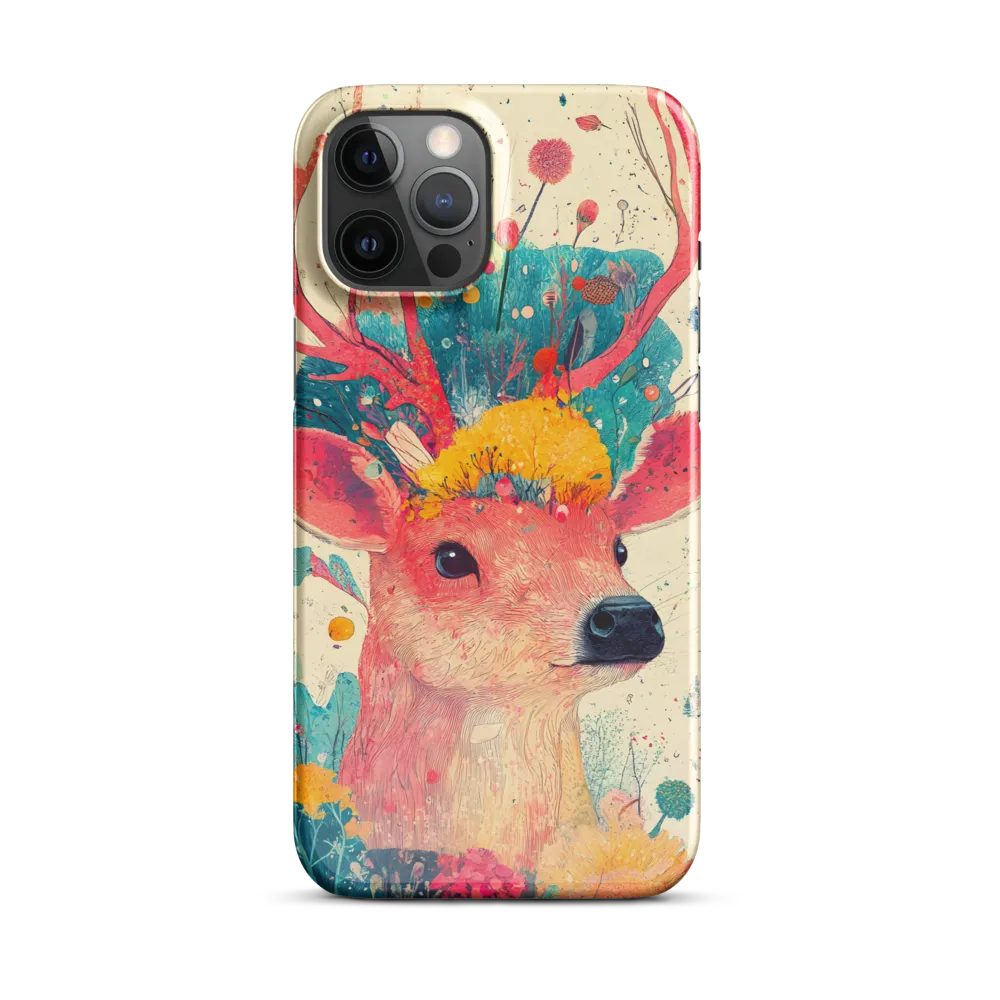 Whimsical Harmony: A Deer in Bloom