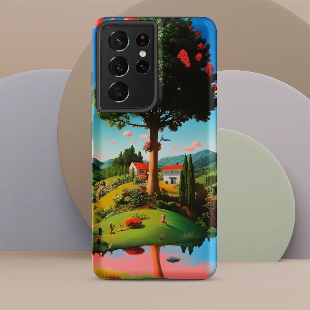Whimsical Harmony of Nature | Phone Case |  S21 Ultra | Tough Case | Matte