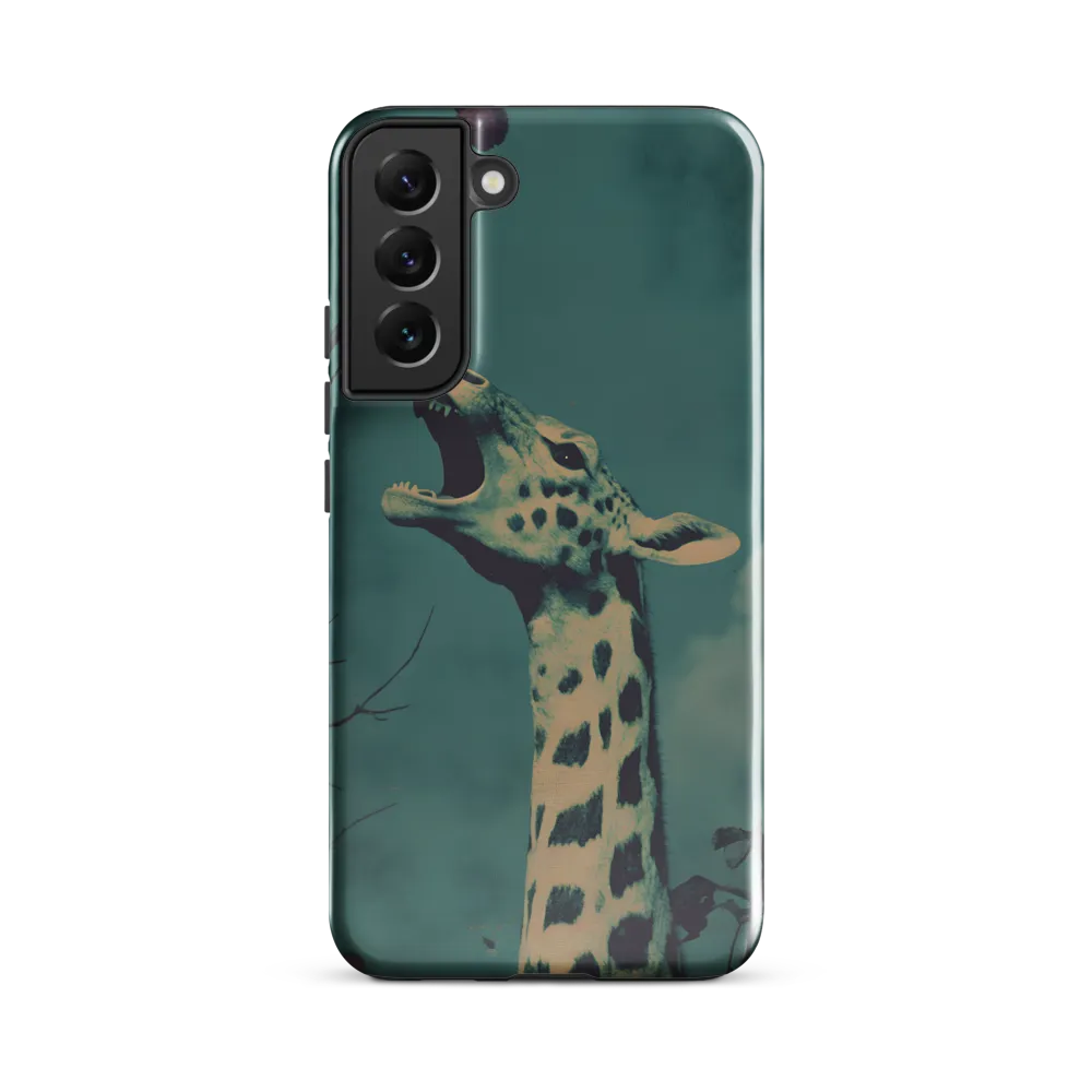 Whispers of the Tall: A Surreal Giraffe Encounter