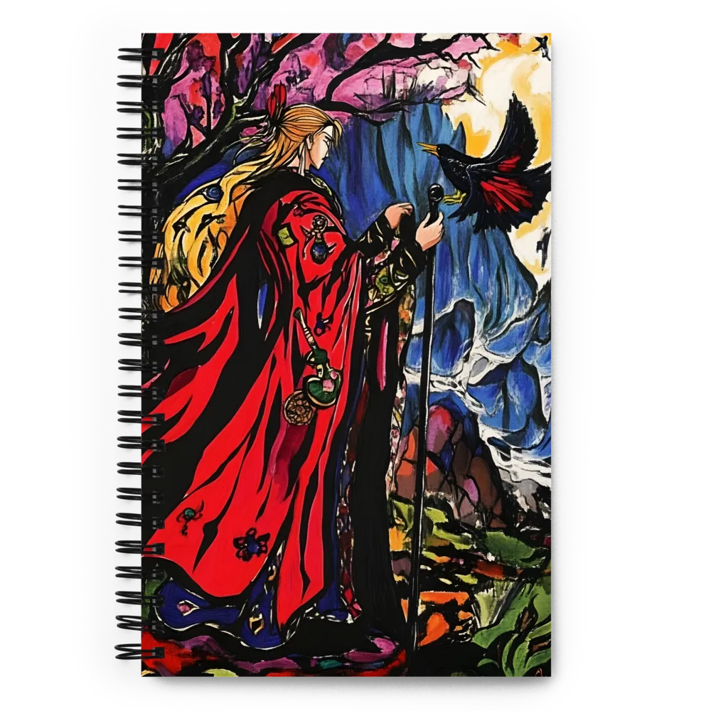 Guardian of the Mystical Realm | Spiral Notebook