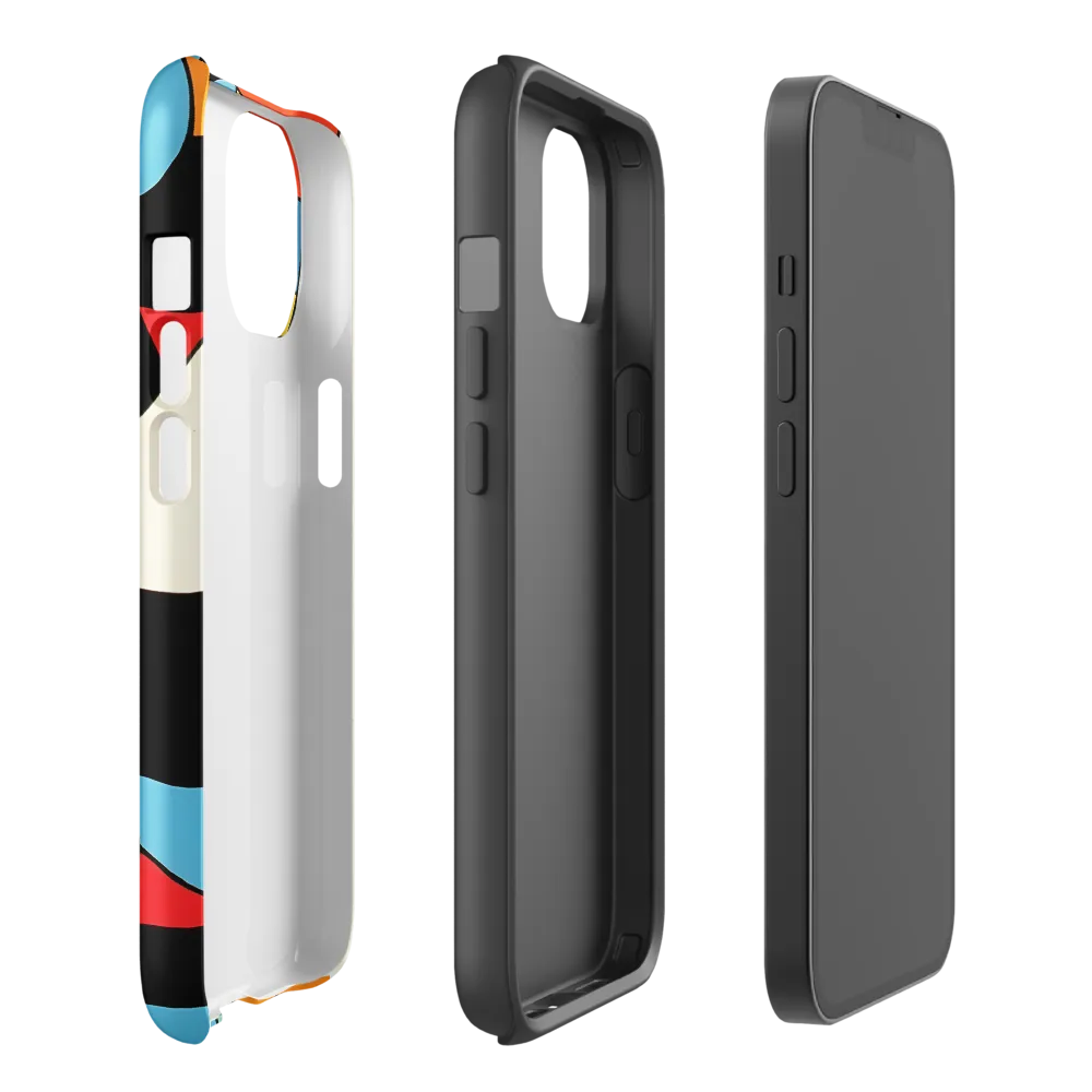 The Play of Shapes | Phone Case |  14 | Tough Case | Glossy