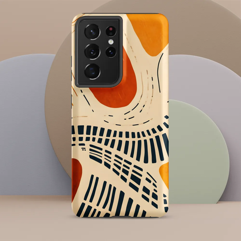 Urban Patterns in Harmony | Phone Case |  S21 Ultra | Tough Case | Matte