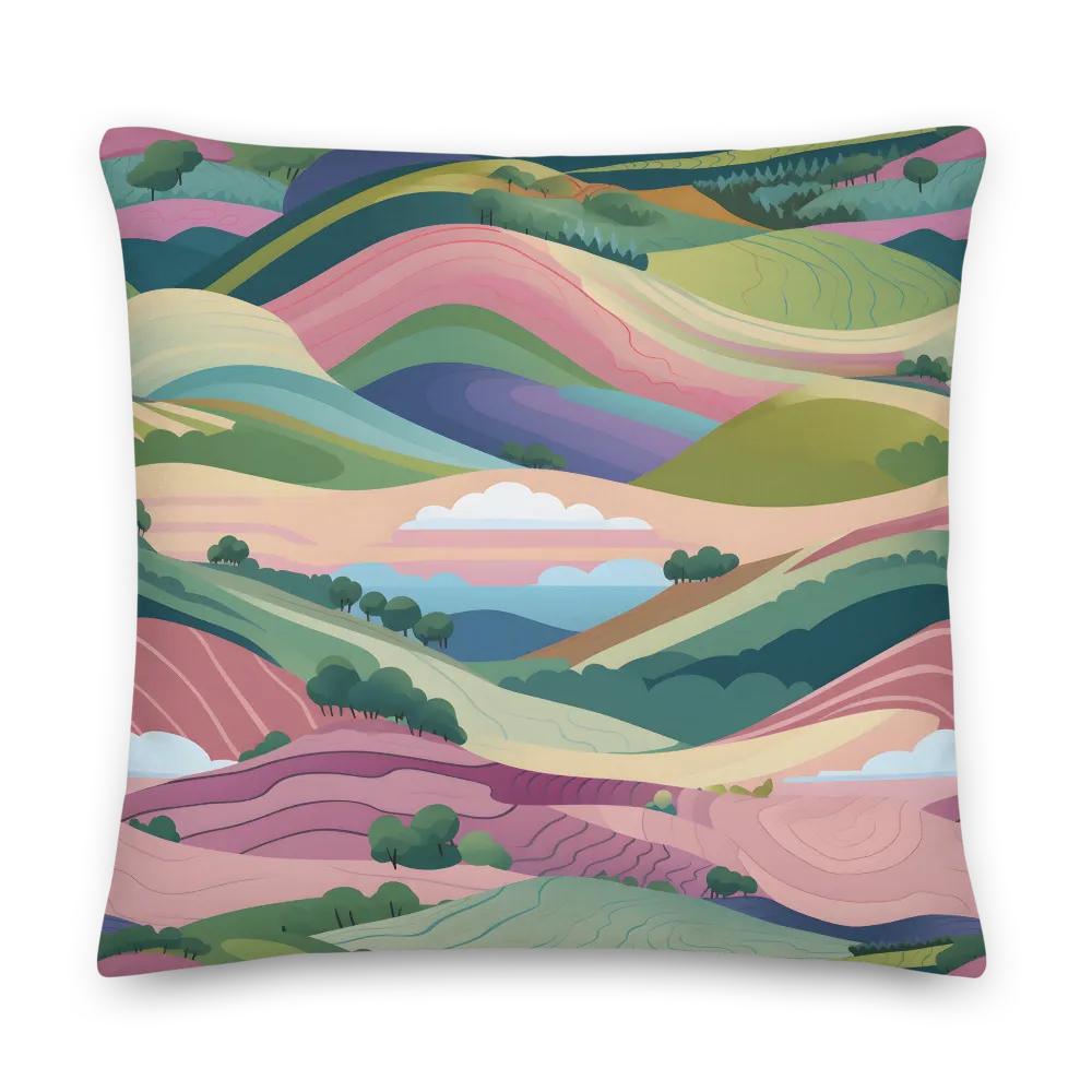 Harmonious Hills | Pillow & Pillow Case | Multiple Sizes