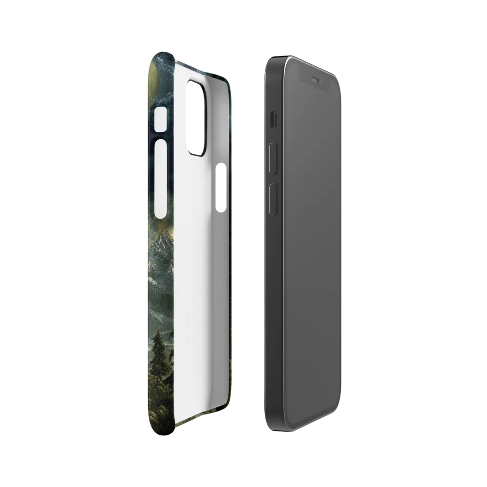 Whispers of the Moonlit Castle | Phone Case |  12 Mini | Snap Case | Matte