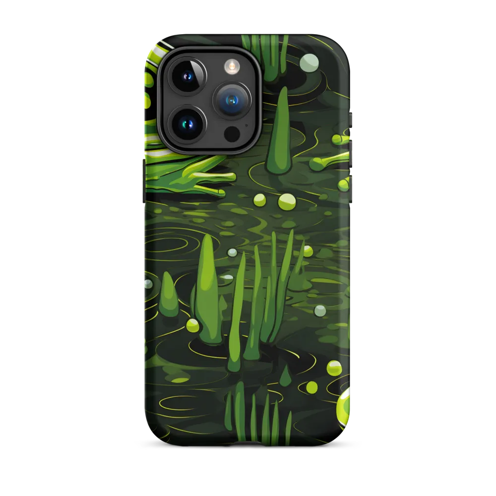 Green Harmony: Life Beneath the Surface