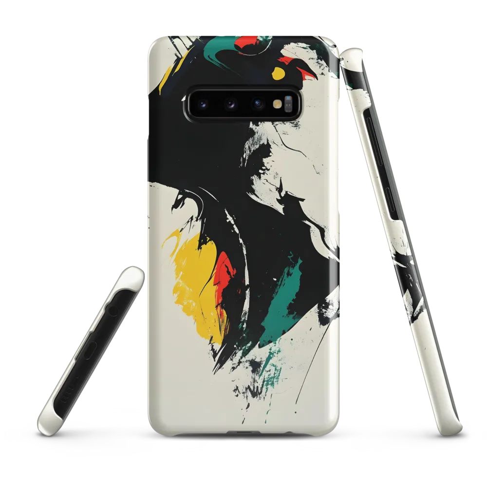 Mythical Abstraction: The Unicorn's Essence | Phone Case |  S10 Plus | Snap Case | Glossy