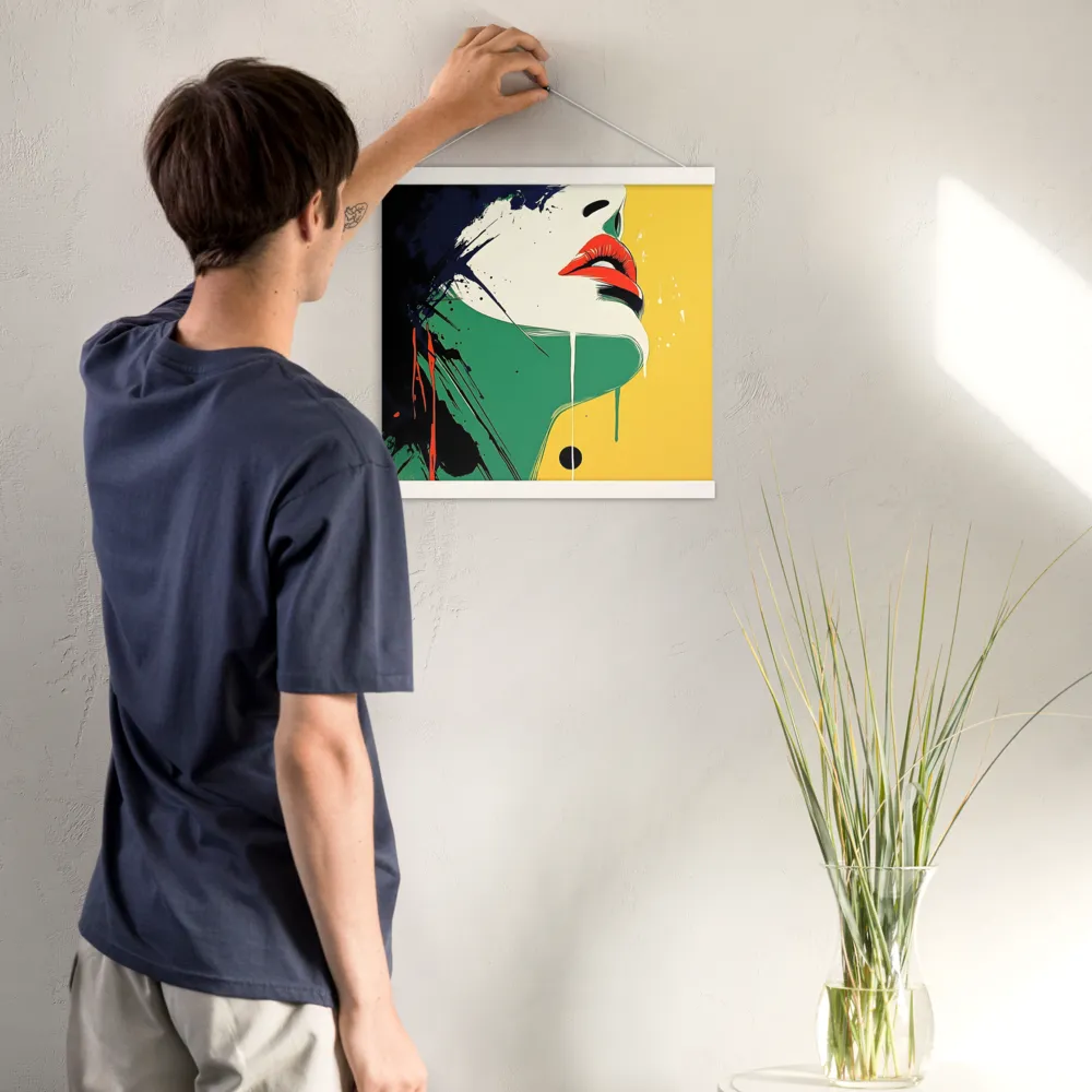 Bold Reflections: A Pop Art Portrait