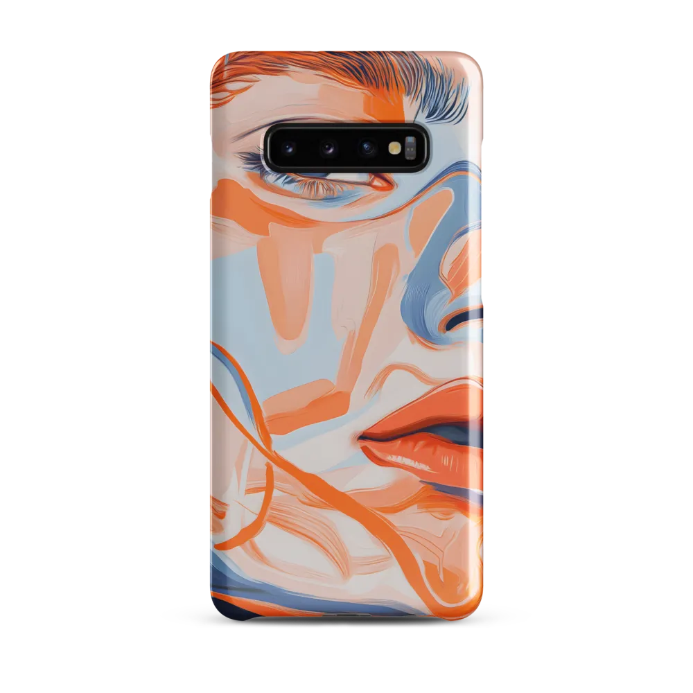 Echoes of Color: A Contemporary Portrait | Phone Case |  S10 Plus | Snap Case | Glossy