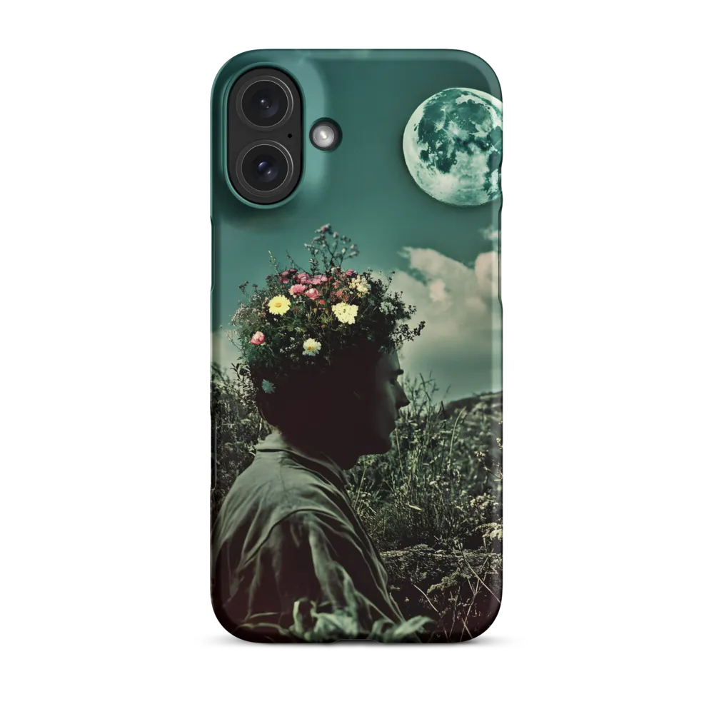 Moonlit Blossom | Phone Case |  16 Plus | Snap Case | Matte