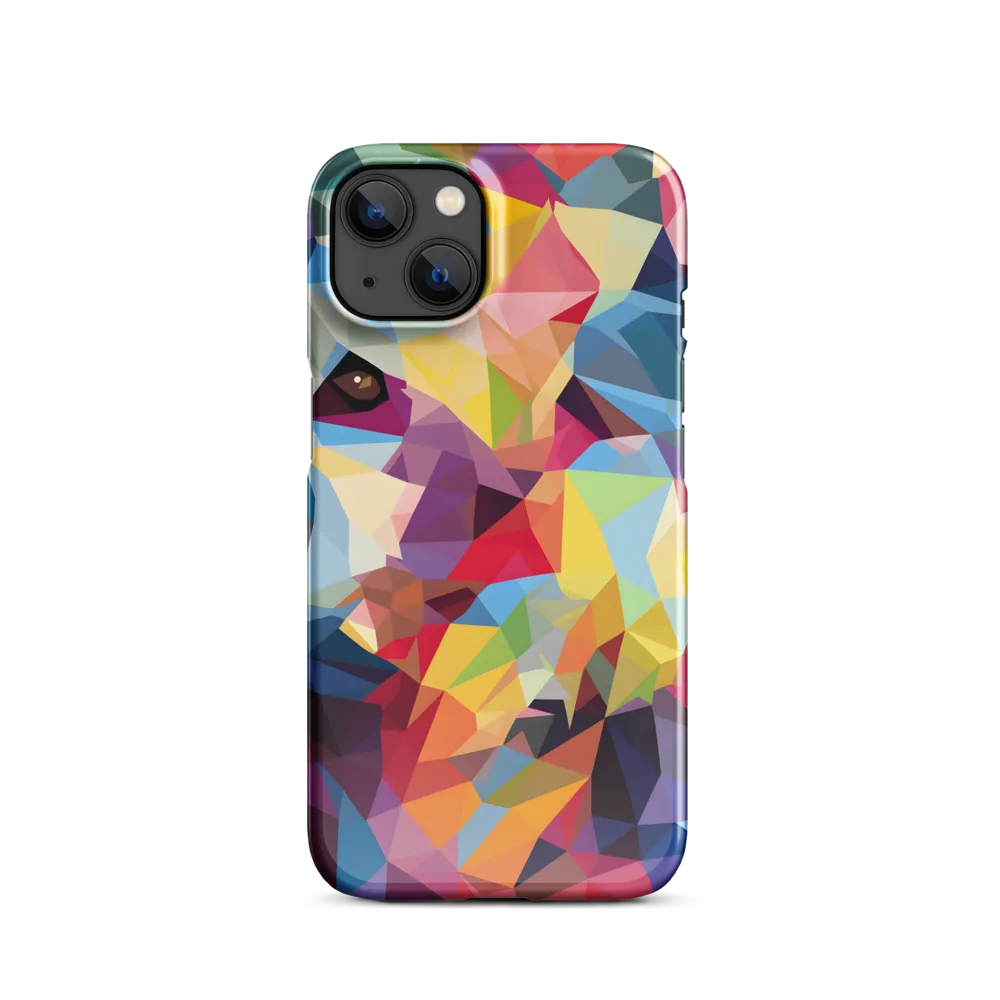 Playful Geometry: The Bear's Face | Phone Case |  13 | Snap Case | Glossy