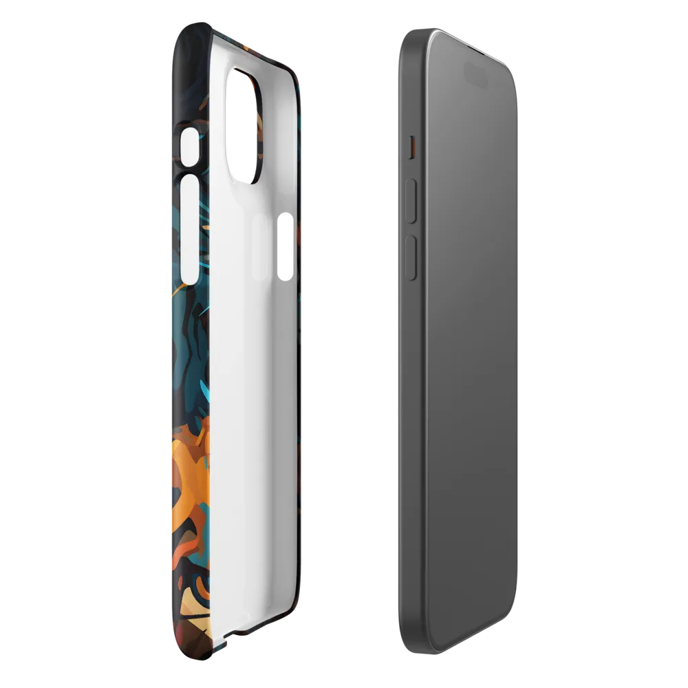 Tropical Enigma: A Wildlife Quartet | Phone Case |  15 Plus | Snap Case | Glossy