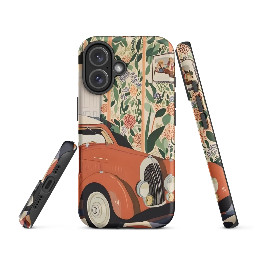 Vintage Charm: A Modern Encounter | Phone Case