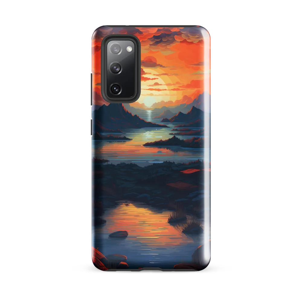 Ethereal Evening: A Digital Dusk