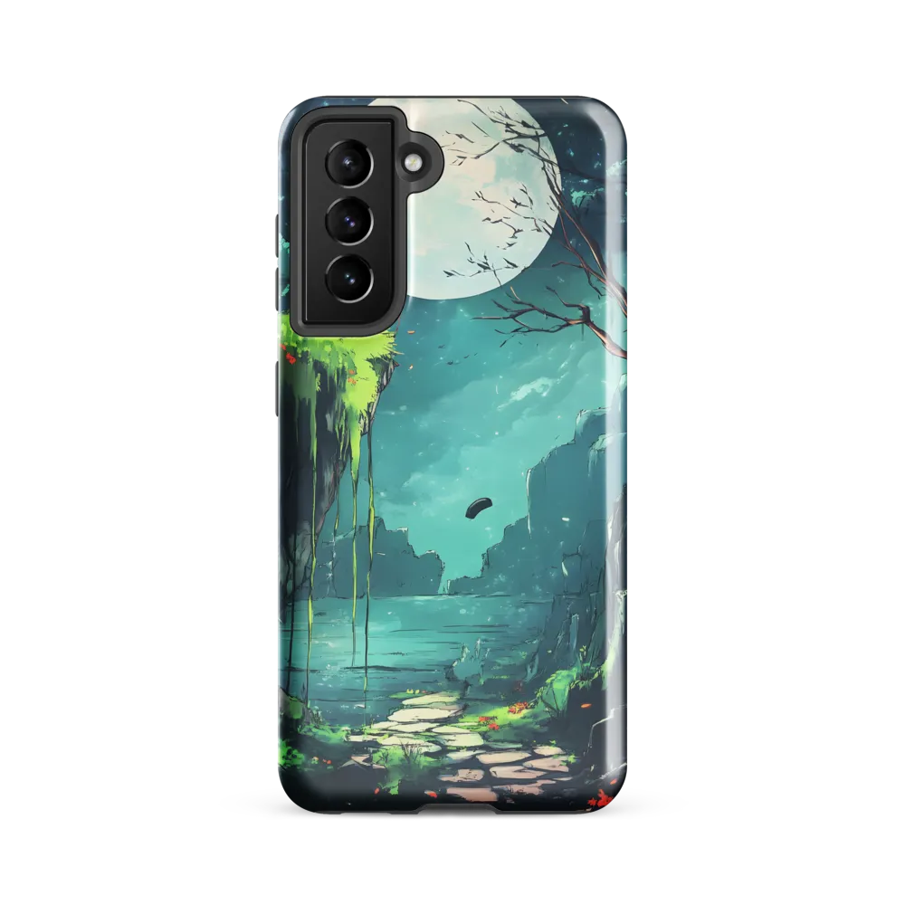 Moonlit Serenity: A Fantastical Landscape