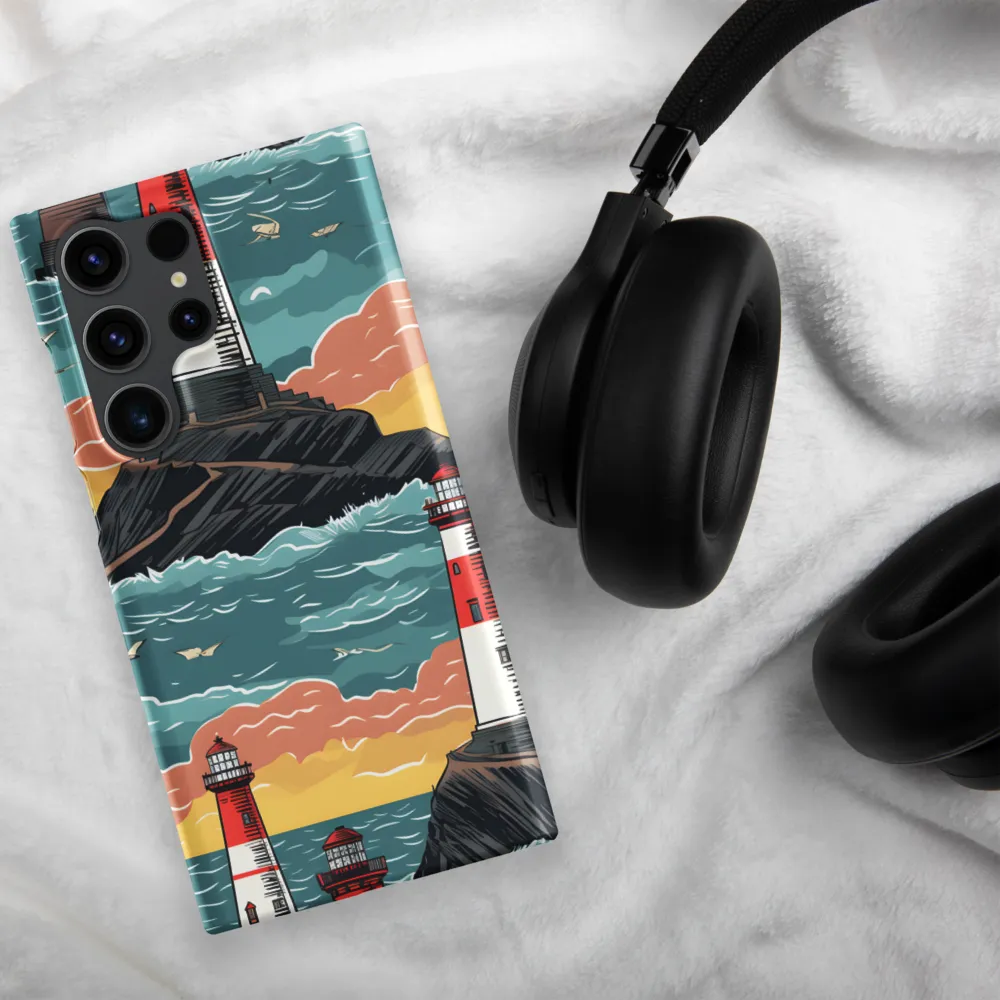Lighthouses in a Whimsical Ocean