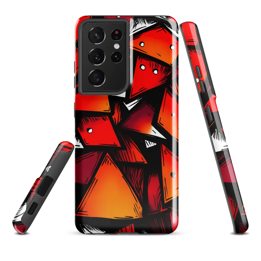 Dynamic Geometry of Red and Orange
