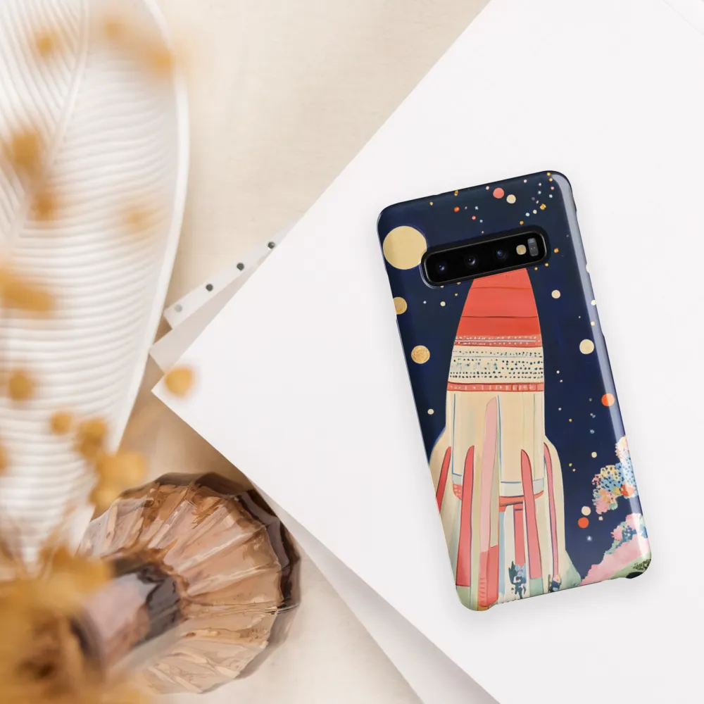 Cosmic Dreams: The Rocket's Journey