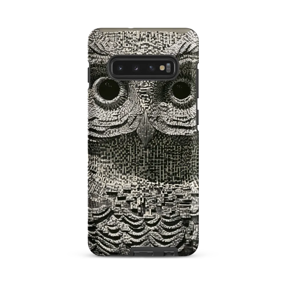 Intricate Owl of Textures