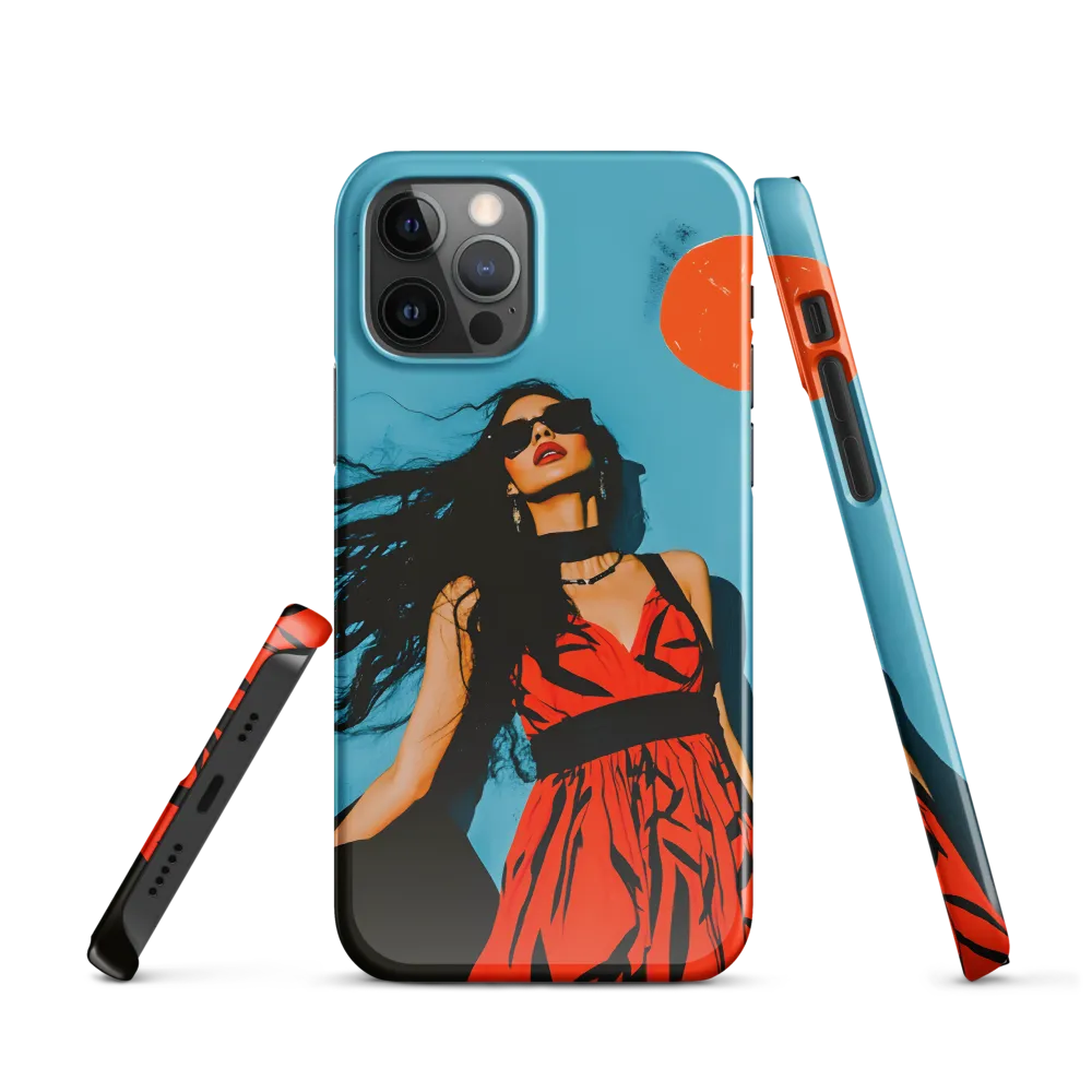 Sunset in Fashion: A Modern Portrait