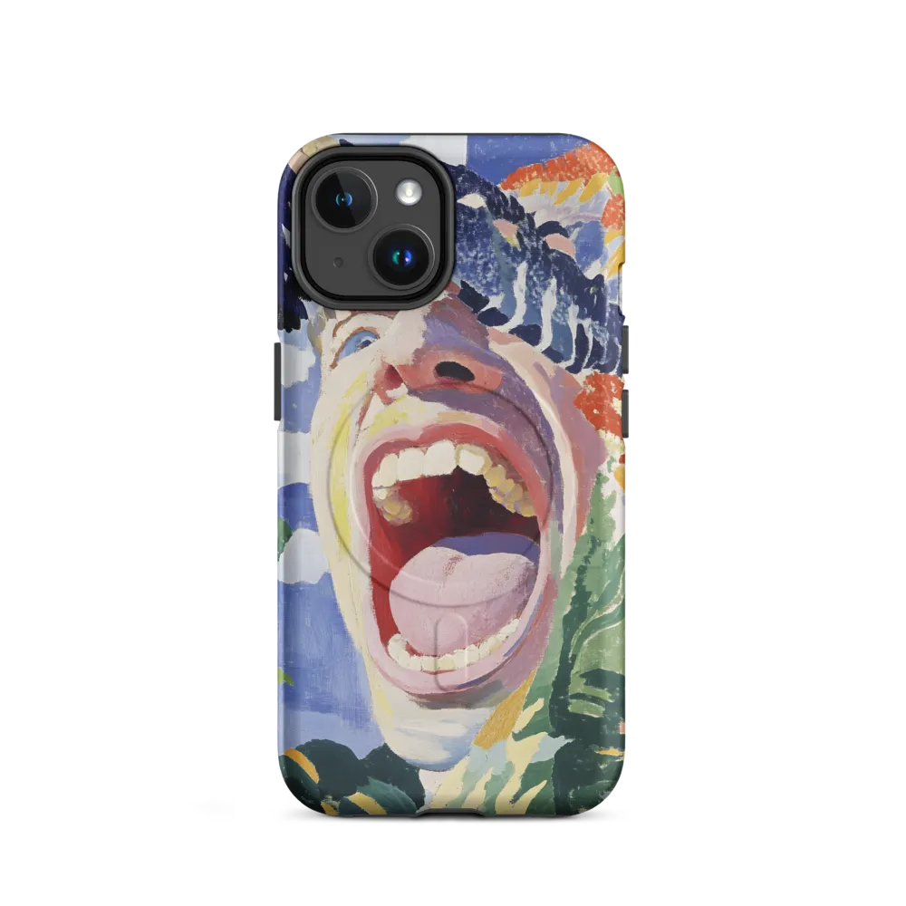 The Echo of Anguish | Phone Case |  14 | MagSafe® Tough Case | Matte