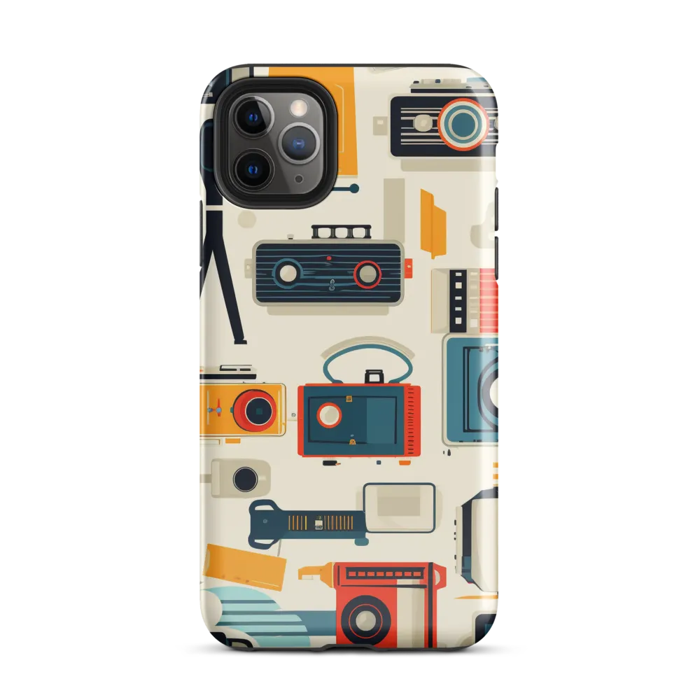 Retro Camera Collection: A Nostalgic Journey | Phone Case |  11 Pro Max | Tough Case | Glossy