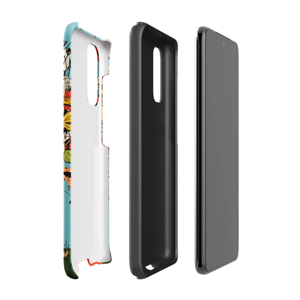 Whimsical Bloom | Phone Case |  S20 | Tough Case | Matte