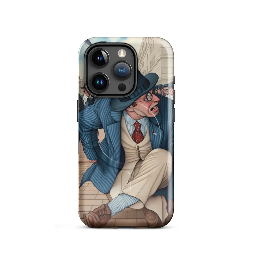 Caught in Tension | Phone Case |  15 Pro | MagSafe® Tough Case | Glossy