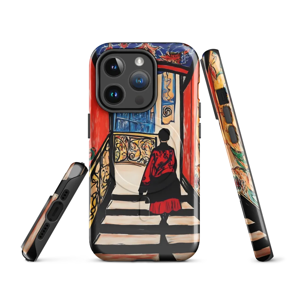 Walking Through Memories | Phone Case |  14 Pro | MagSafe® Tough Case | Glossy