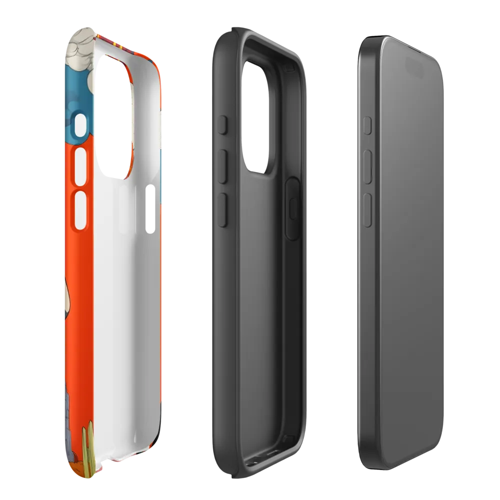 Eruption of Power | Phone Case |  15 Pro | Tough Case | Matte