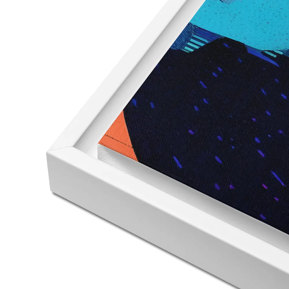 Ethereal Reverie | Canvas with White Frame | 18″×24″