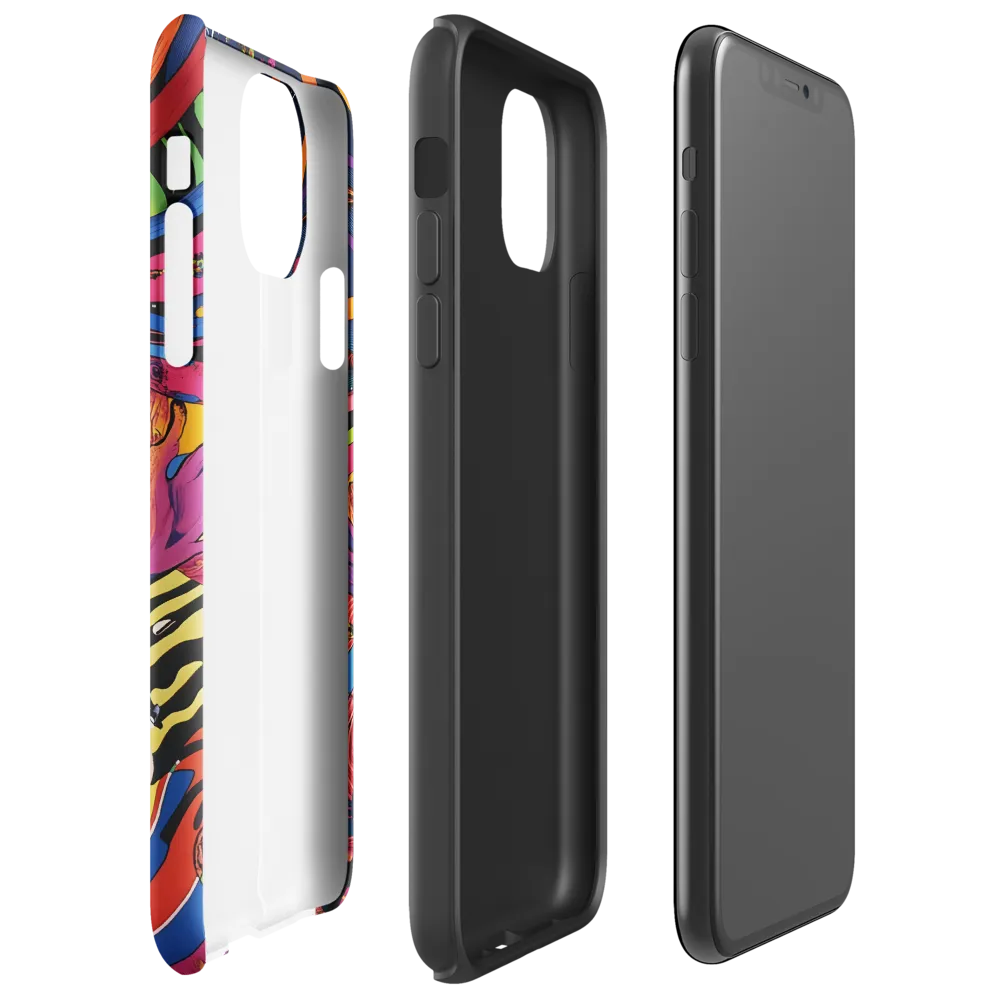 Chaos of Emotion | Phone Case |  11 Pro Max | Tough Case | Glossy