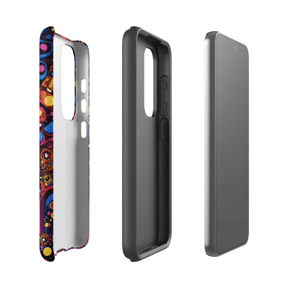 Whimsical Mandala Symphony | Phone Case |  S23 | Tough Case | Matte