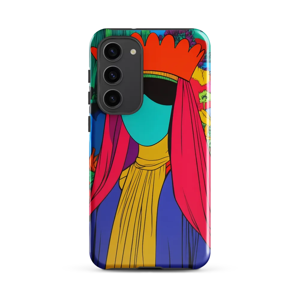 Crowned Surrealism | Phone Case |  S23 Plus | Tough Case | Glossy