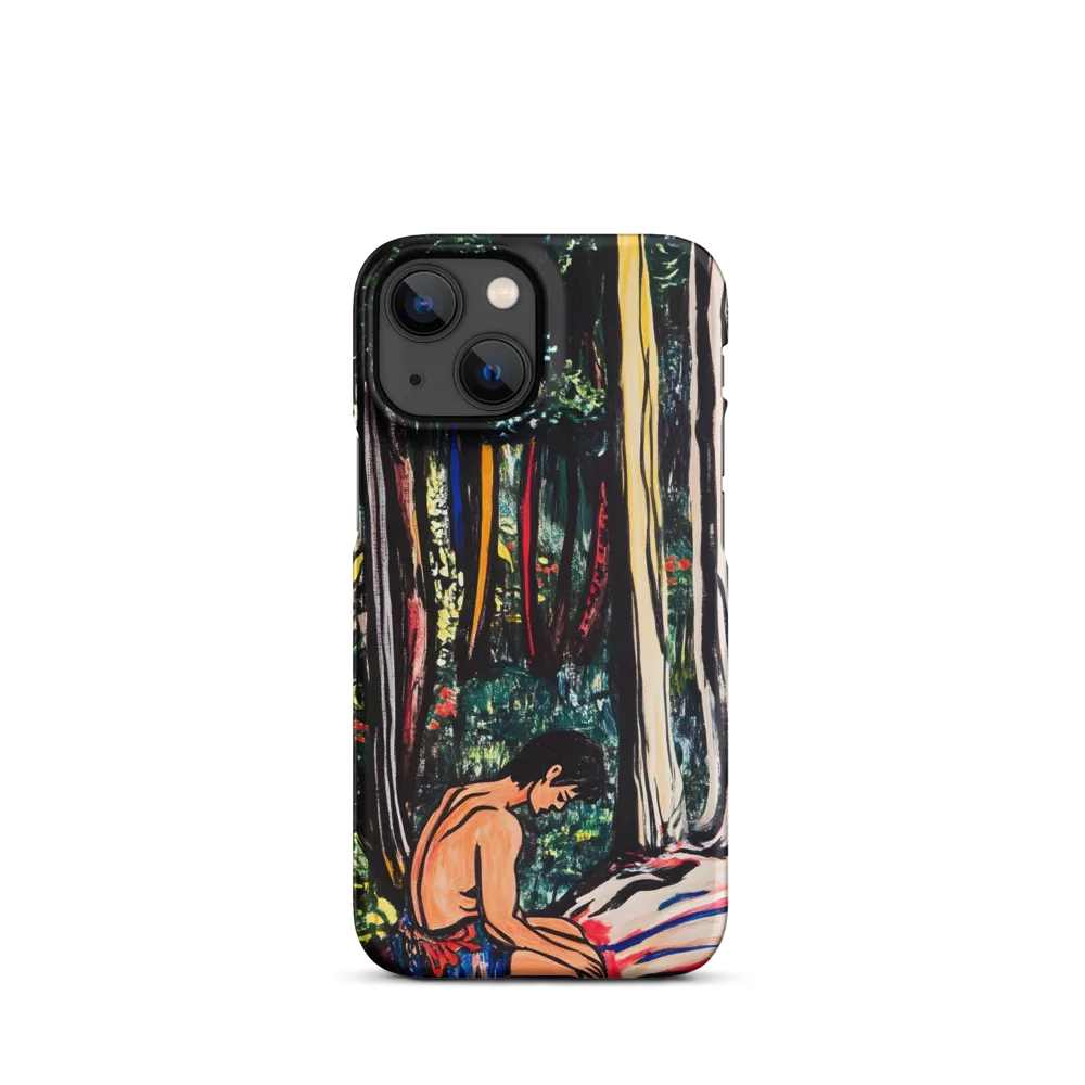 Contemplation in Nature | Phone Case |  13 Mini | Snap Case | Matte